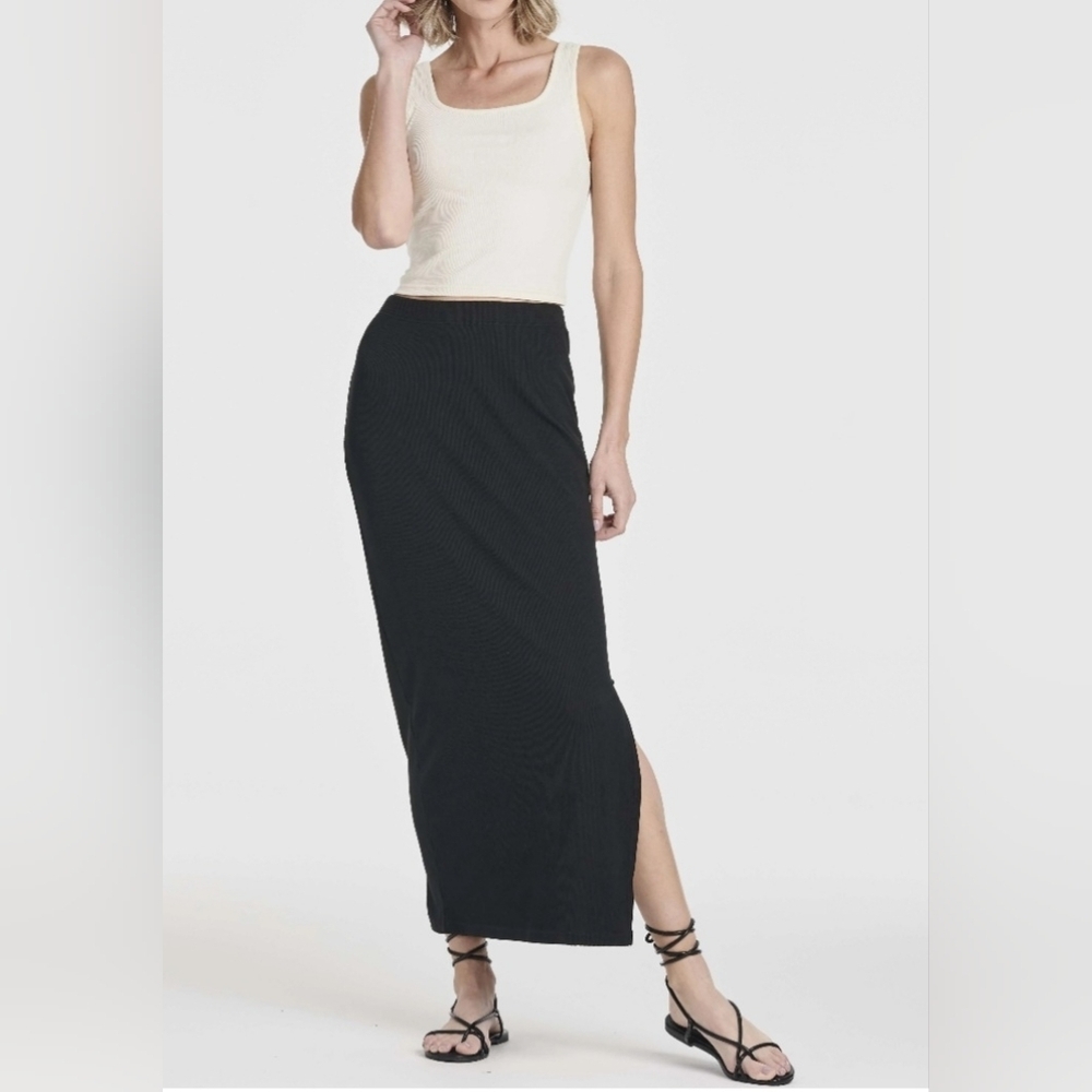 Banana Republic Black Maxi Skirt